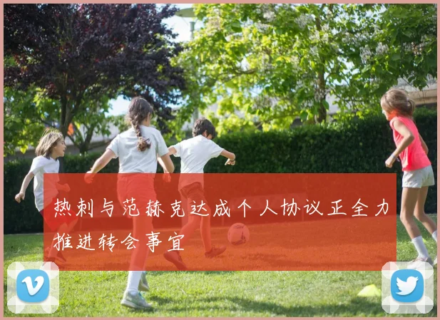 热刺与范赫克达成个人协议正全力推进转会事宜